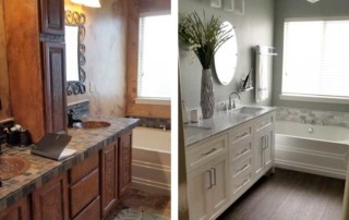 Bathroom Remodel - Before & After