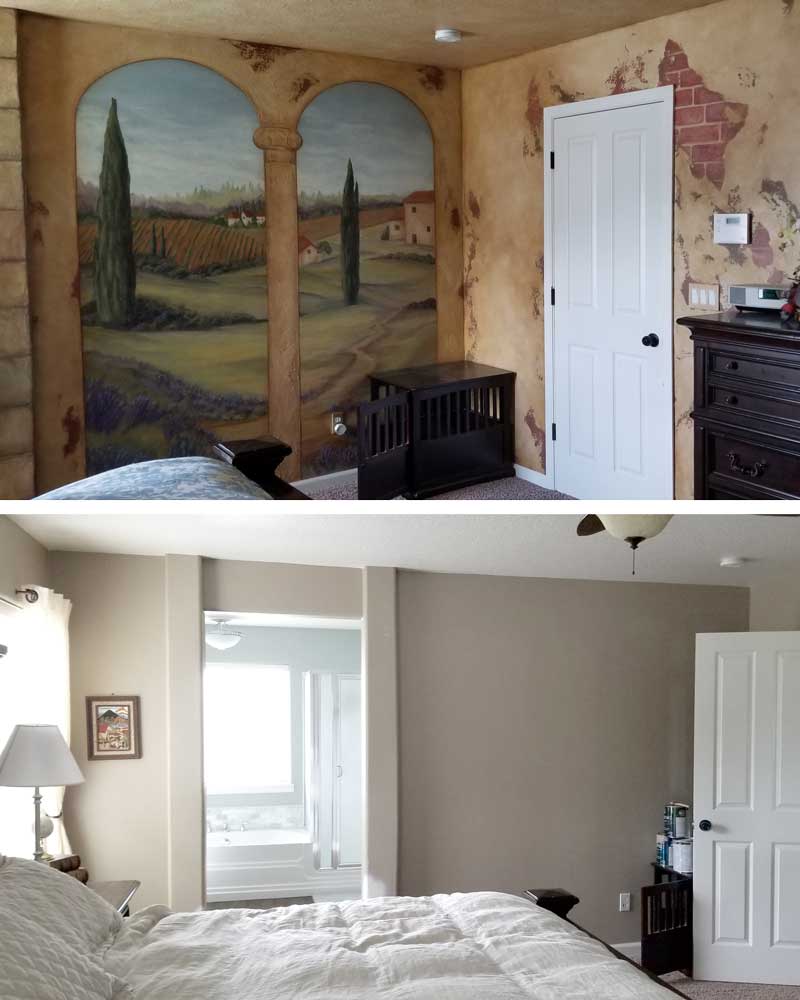 Bedroom Remodel - Before & After